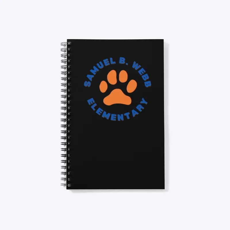 Webb Wildcats Notebook (multi color)